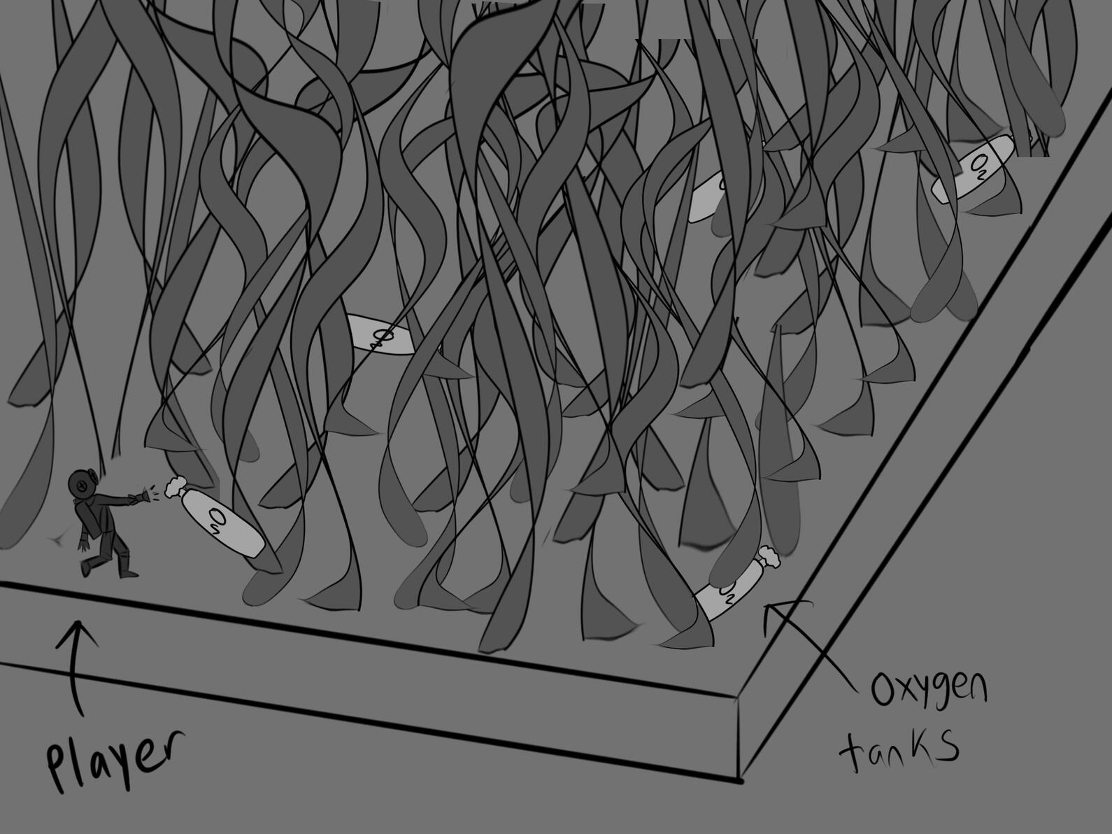 Kelp Forest Level (Concept Art)